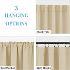 RYB HOME Kitchen Window Curtains - Image 6