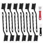 12 Pcs Mini Nylon Brush Set, Nylon Scratch Brush by Unknown