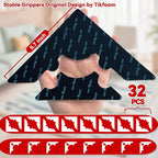 Rug Non Slip Grippers, Reusable Keep Rug Corner Down Tape Pads - Image 2