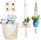1/4 Inch Natural Cotton Rope, Used - Image 5