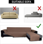 Easy-Going Sofa Slipcover L Shape Sofa Cover Sectional Couch Cover Chaise - Image 4