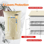 TOHONFOO Backflow Preventer Pipe Insulation Cover - Image 5