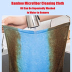 Bamboo Microfiber Cleaning Cloth-8Pcs Kitchen Wash Cloths, Wood Fiber Window - Image 9