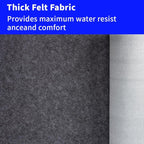 Waterproof Non-Slip 1/4” Extra Thick 10x14 ft Rug Pad - Image 4