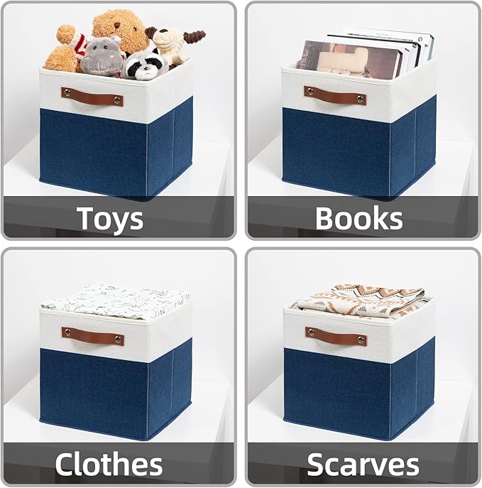 HNZIGE Cube Storage Bins Basket - Image 6