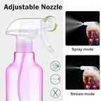Plastic Spray Bottle 16.9oz Empty Spray Bottles Refillable Container Trigger - Image 3