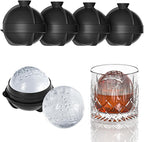 Novelty Christmas Snowflake Tree Ball Ice Maker Mold Set of 4, Funny Christmas - Image 8