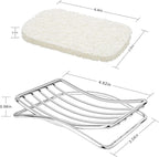 Soap Dish Stainless Steel Bar Soap Holder - Image 8