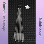 10Pack Straw Cleaner Brush- Long Stainless Steel Straw Brush - Image 5