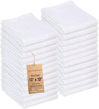 WHITEWRAP Dish Cloths Cotton| Kitchen Wash Cloth| Shop Towels Absorbent and by WHITEWRAP