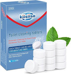 KIISIISO Toilet Bowl Cleaners Tablets, Household Lime Rust Removers, Automatic by Long-lastingCleanToilet
