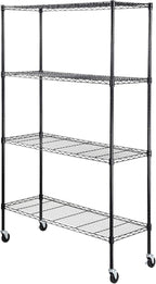 VEVOR Storage Shelving Unit, 4-Tier Adjustable Storage Shelves, Metal Shelves - Image 9