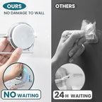 TAILI Soap Holder Bar Dish Suction Cup, Bar Shampoo Rack - Image 8