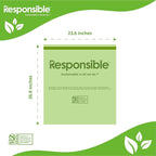 Responsible Products Kitchen Bin Liners, Certified Compostable, Heavy Duty - Image 3