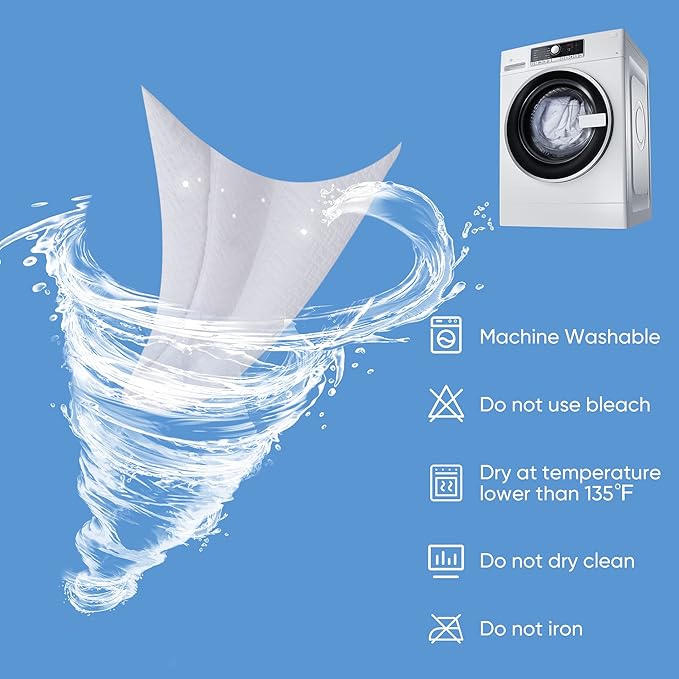 Hanherry 100% Waterproof Mattress Protector Twin Size, Mattress Cover 3D Air - Image 6
