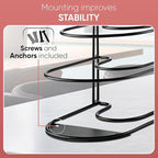 Heavy-Duty Pots and Pans Organizer | 5-Tier Cookware & Lid Storage Rack | - Image 7