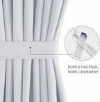 DWCN French Door Curtains – Rod Pocket Thermal Curtain - Image 2