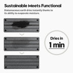 Sink Caddy Kitchen Sink Organizer, Water Absorbing Stone Tray - Image 3