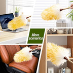 Natural Lambswool Duster 20 Inch Handheld - Image 7