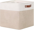 DULLEMELO Cube Storage Bin 13x13, Collapsible Fabric Storage Cube by DULLEMELO