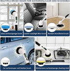 Electric Spin Scrubber, Cordless Cleaning Brush - Image 6