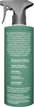 HEX Performance Deodorizing Spray, Fragrance Free, 22oz - Image 2