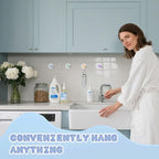 4 Pcs Suction Cup Hook for Shower，304 Stainless Steel Removable Hooks，Towel - Image 4