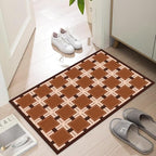 Ultra Thin Door Mat Indoor Entrance, 1/10 in Thin Door Mats by LYGLIGH