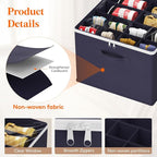 Lifewit Shoe Storage Organizer for Closet Fits 12-16 Pairs, Fabric Large Shoe - Image 3