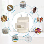 MAX Houser 5-Shelf Over The Door Hanging Organizer - Image 7
