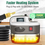 Steam Cleaner, 10s Rapid Heating Steamer - Image 2