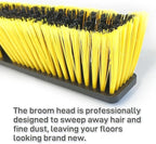 4PCS Push Broom Head Outdoor Large Stiff Bristle Broom Head - Image 4