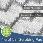 F Flammi Heavy-Duty Steam Mop Replacement Pad - Image 3
