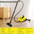 TVD Steam Cleaner, Heavy Duty Canister Steamer - Image 7
