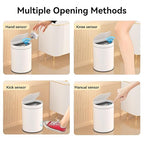 Bathroom Trash Can with Lid 2.6 Gallon Stainless Steel TrashCans Automatic - Image 6