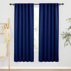 RYB HOME Kitchen Curtain Room Darkening Drapes, Thermal Insulated Curtains by RYBHOME