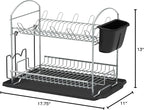 SIMPLE HOUSEWARE 2-Tier Dish Rack - Image 5