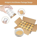 CONNOO 15 Pack 7 OZ Clear Candle Jars - Image 5