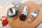 8 Pcs Stainless Steel Measuring Cups Set, Kitchen Measuring Cup - Image 7