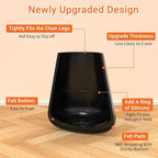 Chair Leg Floor Protectors Large 24Pcs, Silicone Chair Leg Protectors - Image 3