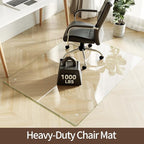 Koonmi Tempered Glass Chair Mat 44"x58" - Image 2