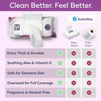 SAFEWAY Adult Wipes Disposable — Multi-Purpose Wipes, Alcohol-Free, Preferred - Image 5