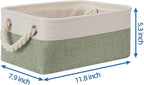 Temary Small Storage Baskets Small Fabric Bins - Image 2