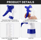 Eccliy 12 Pcs 16 Oz Plastic Spray Bottle, Adjustable Empty Reusable Sprayer - Image 3