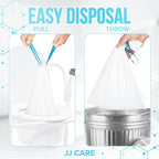 JJ CARE Bedside Commode Liners - Image 6
