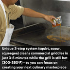 3M Scotch-Brite Griddle Cleaning, Quick Clean Heavy Duty Scour Pad, 4 in x 5.25 - Image 9