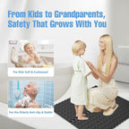 Shower Mat Non-Slip Bath Mat for Tub Floor & Stall - Image 8