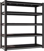 78" H Garage Shelving Heavy Duty，2800LBS Loads Adjustable Garage Storage Shelves - Image 8