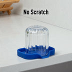 Zulay Kitchen Small Silicone Sponge Holder – Space-Saving Sink Organizer Tray - Image 7