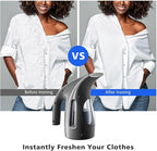 HiLIFE Steamer for Clothes, Portable Handheld Design, 240ml Big Capacity - Image 3